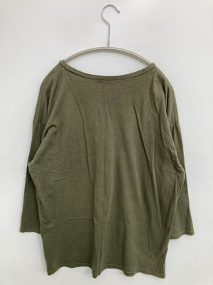 OZOC/オゾック/Tシャツ/カットソー/トップス/カーキ/38