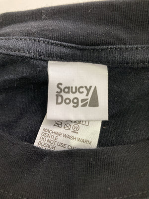 Saucy Dog/Tシャツ/カットソー/トップス/ブラック/XL