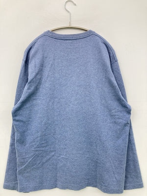 UNIQLO/ユニクロ/Tシャツ/カットソー/トップス/スカイブルー/L
