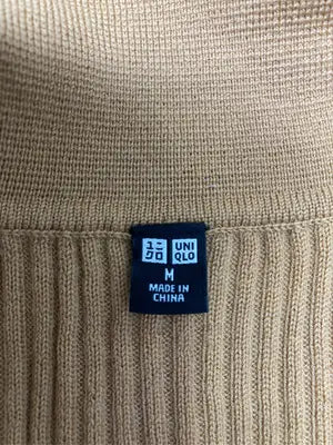 UNIQLO/ユニクロ/ニット/セーター/トップス/ブラウン/M