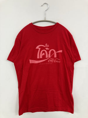 Coca Cola/コカコーラ/Tシャツ/カットソー/トップス/レッド/S