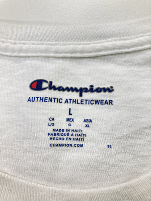 Champion/チャンピオン/Tシャツ/カットソー/トップス/ホワイト/L