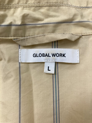 GLOBAL WORK/グローバルワーク/シャツ/ブラウス/トップス/ベージュ/L