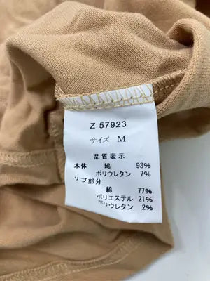 style zampa for the holidays/Tシャツ/カットソー/トップス/ベージュ/M