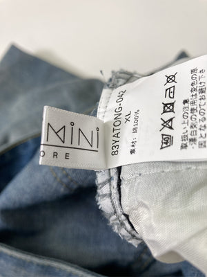 MINI MINI/ミニミニ/デニムパンツ/パンツ/ブルー/XL