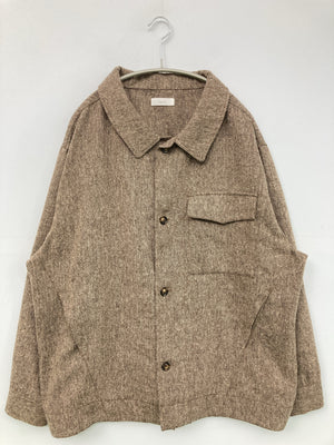 flaner/フラネ/シャツ/ブラウス/トップス/ブラウン/M