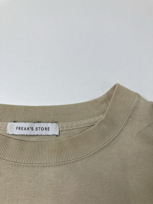 FREAK'S STORE/フリークスストア/Tシャツ/カットソー/トップス/ベージュ/L