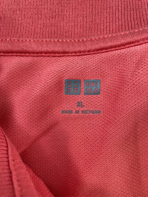 UNIQLO/ユニクロ/ポロシャツ/トップス/レッド/XL
