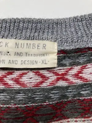 BACK NUMBER/バックナンバー/ニット/セーター/トップス/その他/XL