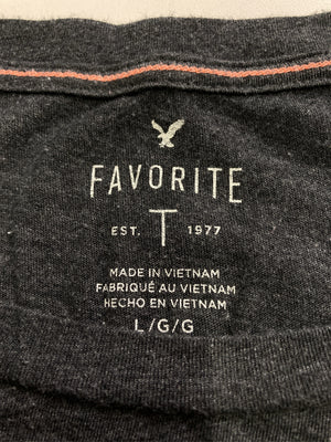 AMERICAN EAGLE/アメリカンイーグル/Tシャツ/カットソー/トップス/グレー/L