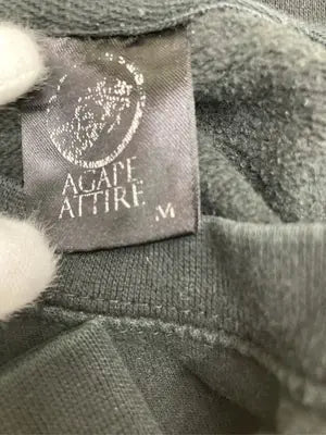 AGAPE ATTIRE/スウェット/トップス/ブラック/M
