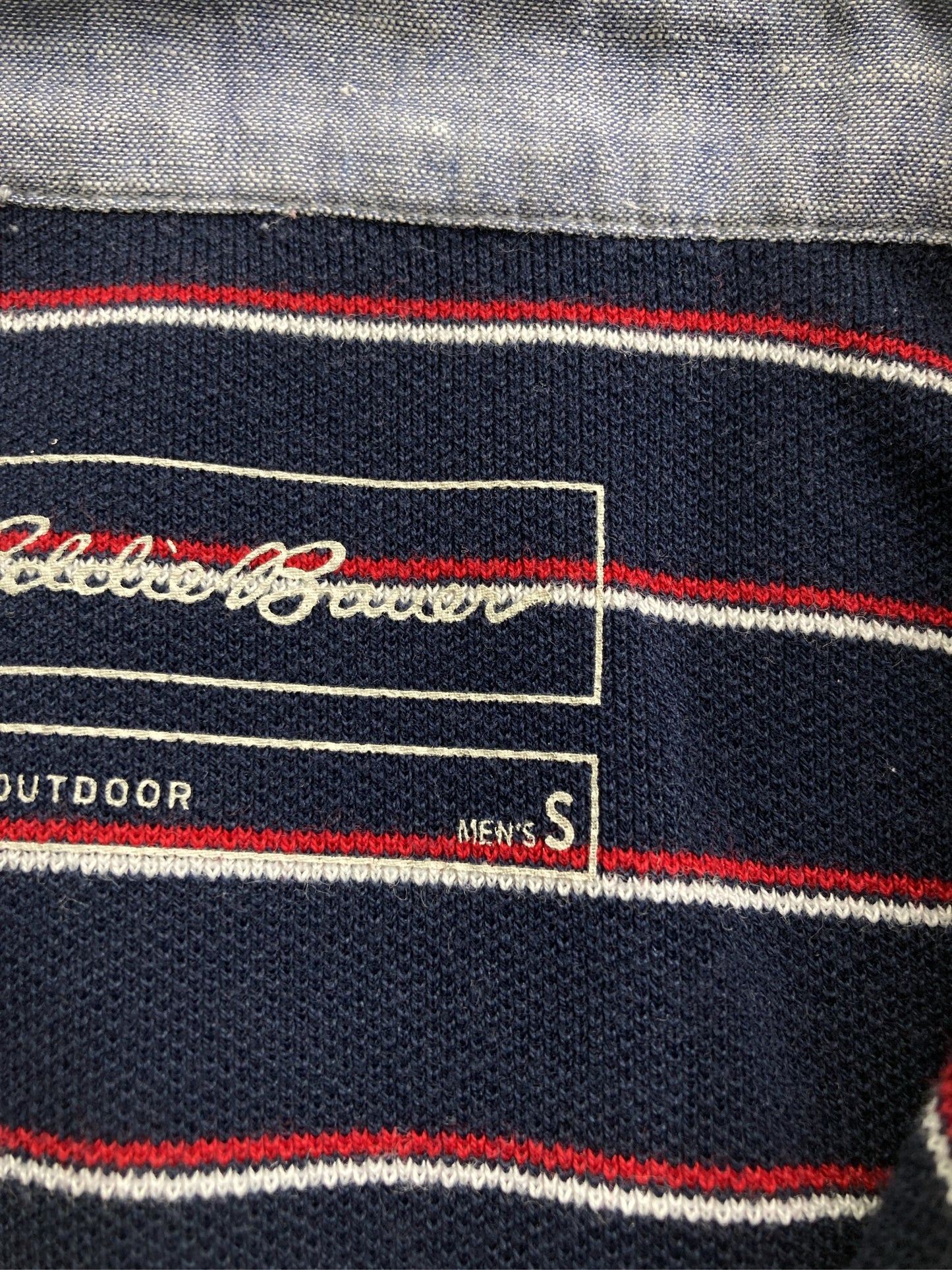 Eddie Bauer/エディーバウアー/ポロシャツ/トップス/ネイビー/S