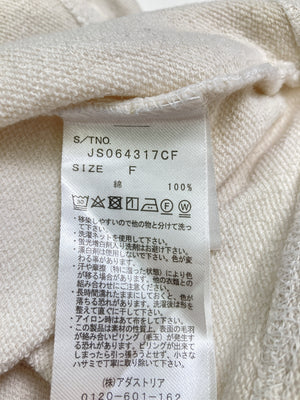 JEANASIS/ジーナシス/Tシャツ/カットソー/トップス/アイボリー/F