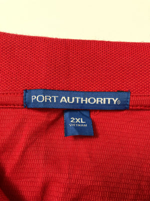 PORT AUTHORITY/ポートオーソリティー/ポロシャツ/トップス/レッド/2XL