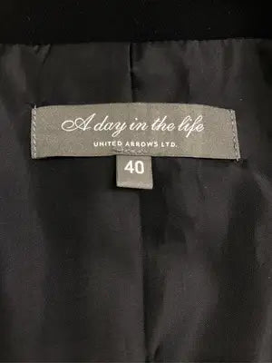 A day in the life/テーラードジャケット/ジャケット/アウター/ブラック/40