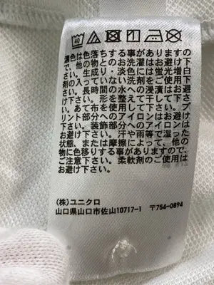 UNIQLO JW Anderson/ユニクロジェイダブリューアンダーソン/ポロシャツ/トップス/ホワイト/XL