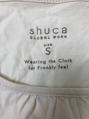 shuca/シュカ/Tシャツ/カットソー/トップス/ベージュ/S