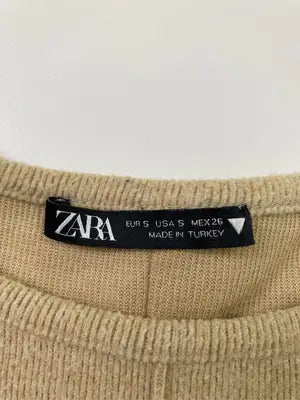 ZARA/ザラ/ワンピース/ワンピース/ドレス/ベージュ/S