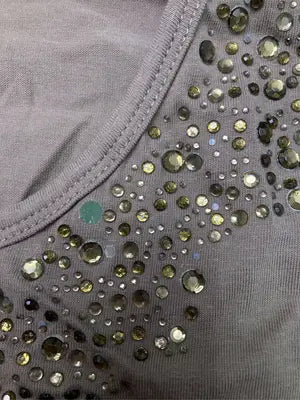 ZARA BASIC/ザラベーシック/タンクトップ/トップス/ブラウン/L