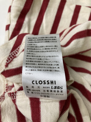 CLOSSHI/クロッシー/Tシャツ/カットソー/トップス/レッド/LL