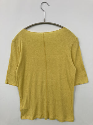 niko and .../ニコアンド/Tシャツ/カットソー/トップス/イエロー/L
