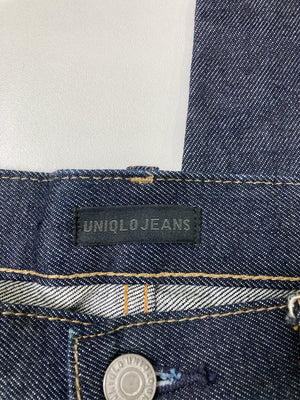 UNIQLO JEANS/ユニクロジーンズ/デニムパンツ/パンツ/ネイビー/29(73.5cm)