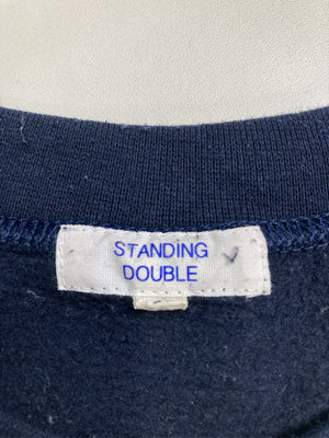 STANDING DOUBLE/スウェット/トップス/ネイビー/L
