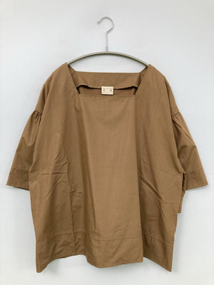 シャツ/ブラウス/トップス/ブラウン/M