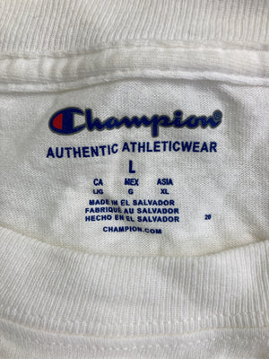 Champion/チャンピオン/Tシャツ/カットソー/トップス/ホワイト/L(ASIA XL)