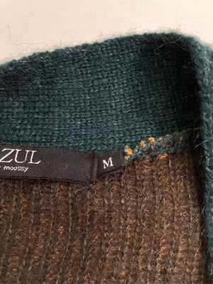 AZUL/アズール/カーディガン/ボレロ/トップス/グリーン/M