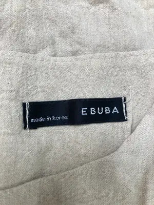 EBUBA/ワンピース/ワンピース/ドレス/ベージュ