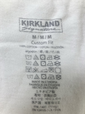 KIRKLAND Signature/カークランドシグネチャー/Tシャツ/カットソー/トップス/ホワイト/M