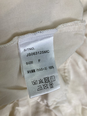 JEANASIS/ジーナシス/シャツ/ブラウス/トップス/ベージュ/F