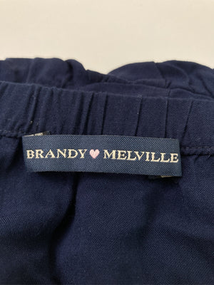 BRANDY MELVILLE/ブランディーメルビル/ロングスカート/スカート/ネイビー
