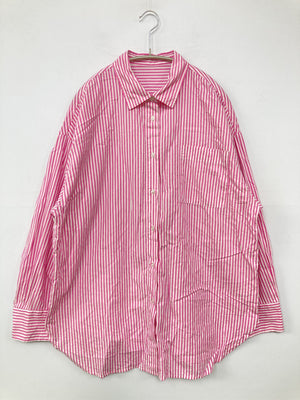 シャツ/ブラウス/トップス/ピンク/L