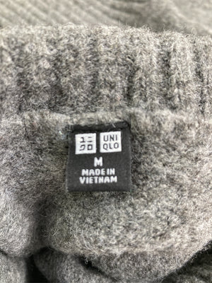 UNIQLO/ユニクロ/ニット/セーター/トップス/グレー/M