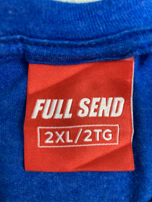 FULL SEND/Tシャツ/カットソー/トップス/ブルー/2XL