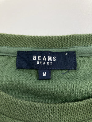 BEAMS HEART/ビームスハート/Tシャツ/カットソー/トップス/グリーン/M