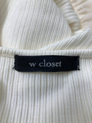 w closet/ダブルクローゼット/ワンピース/ワンピース/ドレス/アイボリー/F