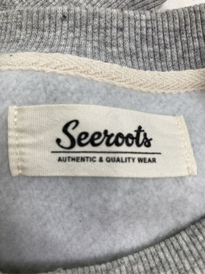 SEEROOTS/シールーツ/スウェット/トップス/グレー/M バスト79~87 身長154~162