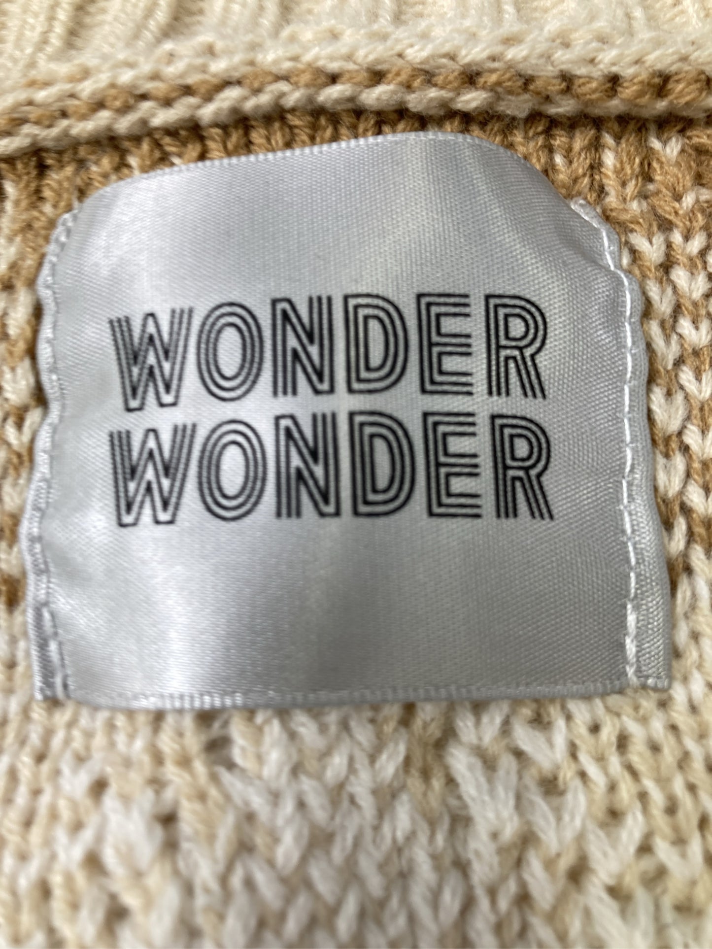 WONDER WONDER/ワンダーワンダー/カーディガン/ボレロ/トップス/ベージュ/M