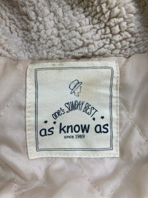 as know as/アズノゥアズ/その他アウター/ジャケット/アウター/ベージュ/M