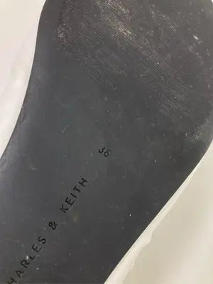 CHARLES & KEITH/チャールズアンドキース/バレエシューズ/シューズ/ホワイト/36