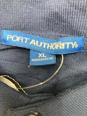 PORT AUTHORITY/ポートオーソリティー/ポロシャツ/トップス/ネイビー/XL