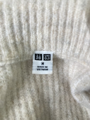 UNIQLO/ユニクロ/ニット/セーター/トップス/アイボリー/M