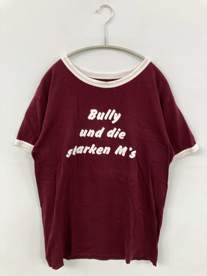 Tシャツ/カットソー/トップス/レッド