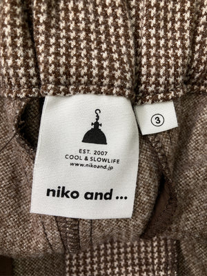 niko and .../ニコアンド/その他パンツ/パンツ/ブラウン/3