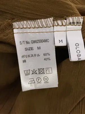 GLOBAL WORK/グローバルワーク/シャツ/ブラウス/トップス/ブラウン/M