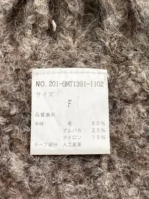 マフラー/ファッション雑貨/ブラウン/F