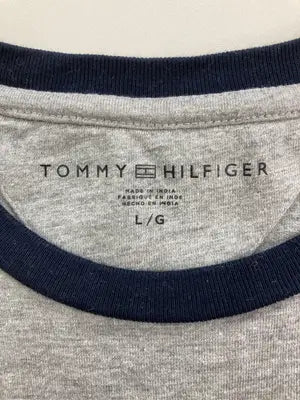 TOMMY HILFIGER/トミーヒルフィガー/Tシャツ/カットソー/トップス/グレー/L